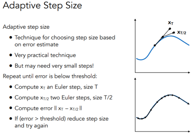 Adaptive Step Size